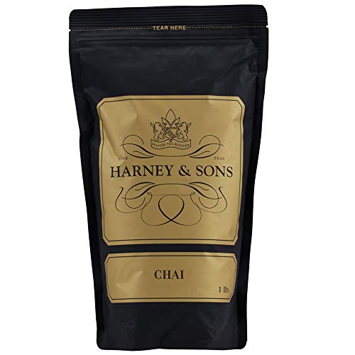 Harney & Sons Chai Loose Leaf Black Tea, 16 oz Spiced Tea Blend