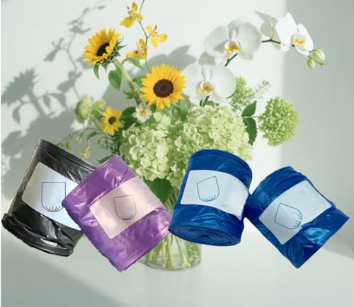 Thickened Garbage Bags for 30L Bins - 68 Count, Leak-Proof Kitchen Liners