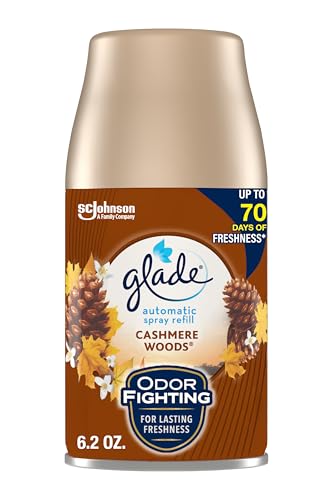 Glade Automatic Spray Refill - Cashmere Woods Air Freshener 6.2 Oz