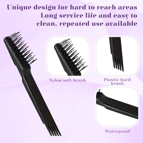 HJZHII 5-Piece Hairbrush Cleaner Tool Set - Hair Comb Maintenance and Dust Removal
