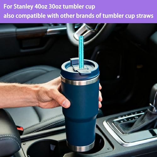 Reusable Glitter Straws for 30oz-40oz Tumblers - 18 Pack