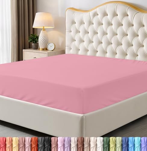 Pink Queen Fitted Sheet - Ultra Soft, 15 Inch Deep Pocket