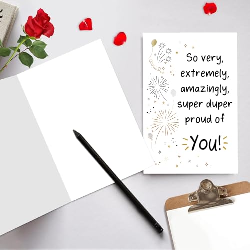 Graduation Card - Proud of You Card for Friends & Family