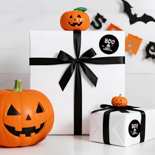 Happy Halloween Stickers - 60Pcs Self-Adhesive 2-Inch Labels