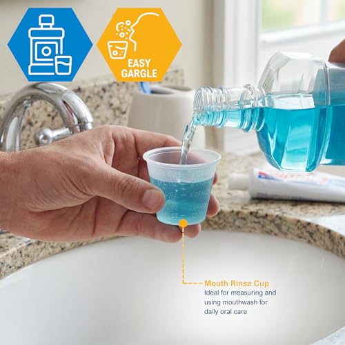 Medpride 1 oz Graduated Medicine Cups - Disposable Measuring Set of 500
