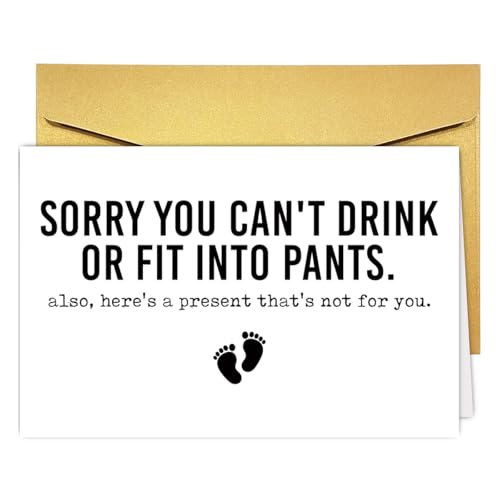 Funny Baby Shower Card for New Parents – Sarcastic Congrats