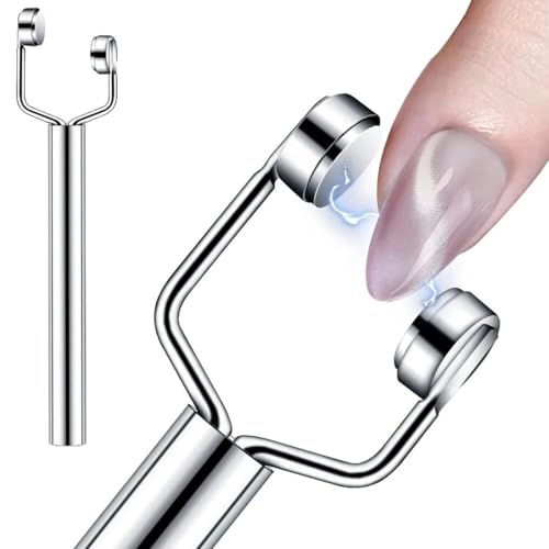 3 in 1 Cat Eye Nail Magnet Stick Y Shape Double Head Manicure Tool