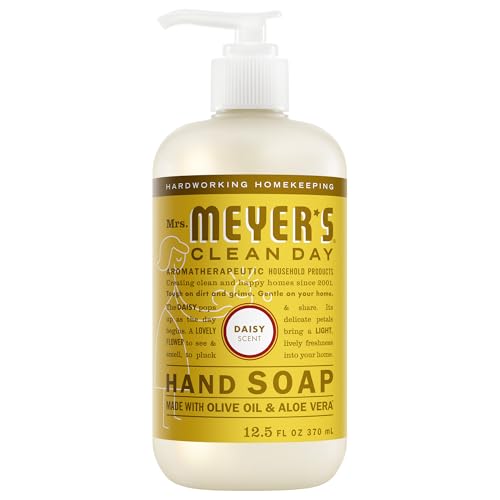 Mrs. Meyer's Clean Day Liquid Hand Soap, Daisy Scent, 12.5 Fl Oz