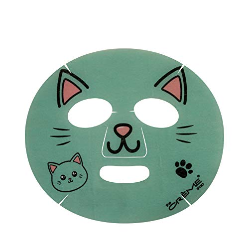 The Crème Shop Animal Sheet Mask Pack - Kitten Collagen & Vitamin C (3 Pack)
