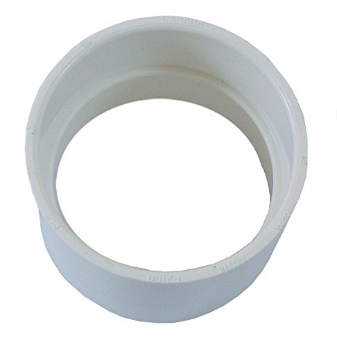 Central Vacuum Coupling - 2 Inch PVC Pipe Fitting - 5 Pack