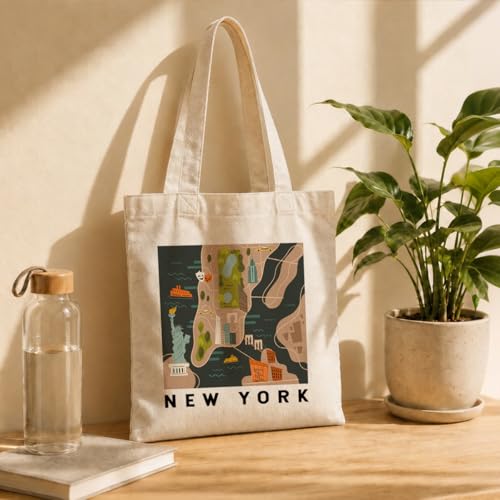 Funny Reusable Cotton Tote Bag - Style 32, 13.7x15.7 inch