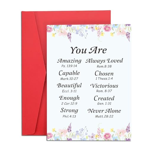 Cueillir Terre Christian Greeting Card with Envelope for Baptism Communion