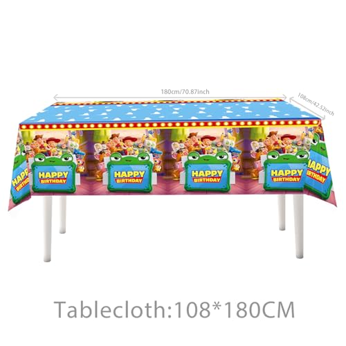 2-Pack Toy Inspiration Story Birthday Party Tablecloths