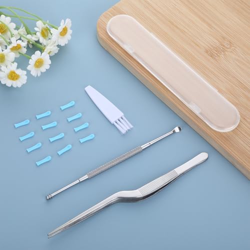 30 PCS Silicone Ear Wax Removal Tips & Otoscope Camera Accessories Set