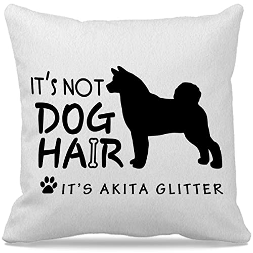 GICHUGI Akita Pillow Covers 18x18 Section 7 - Dog Lover Gift, Funny Glitter Decor