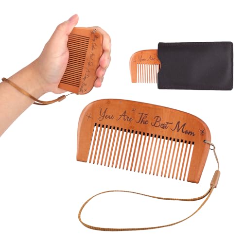 XIHIRCD Wooden Labor Comb for Childbirth and Pregnancy Support with Bag