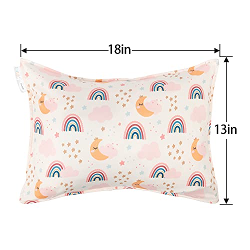 ALVABABY Toddler Pillowcase 2-Pack - Soft & Breathable for Kids