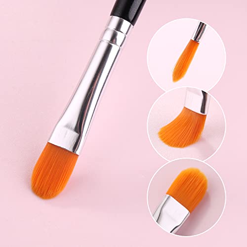 IPRESTA Flat Concealer Makeup Brush - Synthetic Precision Eye & Face Brush