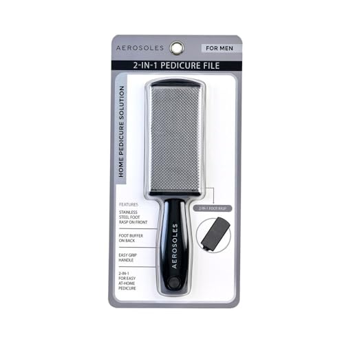 Aerosoles Double-Sided Metal Foot File and Callus Remover