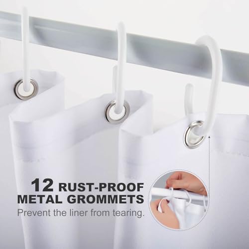 GKMAOLT Funny Bear Shower Curtain 60x72 Inches with 12 Hooks Waterproof Fabric