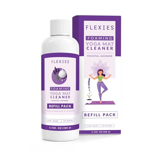 Flexies Lavender Foaming Yoga Mat Cleaner Refill Pack - 6.76 fl oz