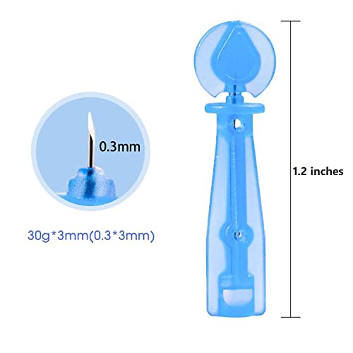 KUMarte 50 Pcs Disposable Blackhead Remover Tools Pimple Popper Set