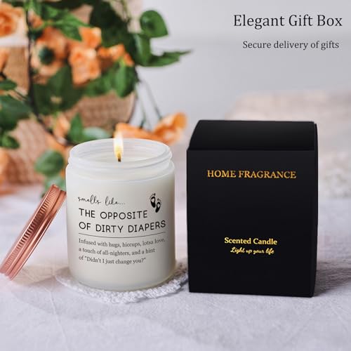New Mom Gifts Candles - Relaxing Lavender Eucalyptus, Postpartum Spa Gift - Variation of THIS listing