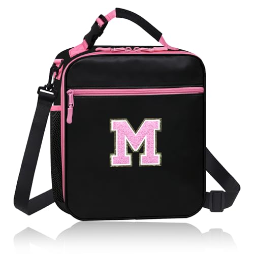 MOVOYEE Insulated Lunch Bag with Water Bottle Holder - Versatile Tote for School, Work, and Travel