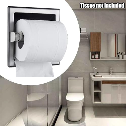 Stainless Steel Toilet Paper Holder Replacement Rod - Adjustable & Easy Install