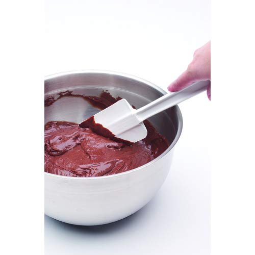 Rubbermaid 9.5 Inch Cold Temperature Scraper Spatula - Clean-Rest Design