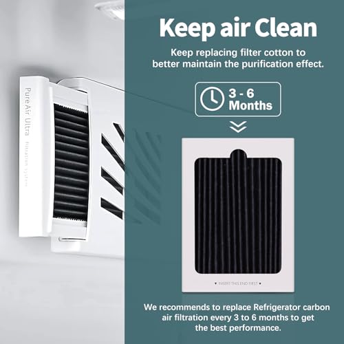 Astrair 6 Pack Refrigerator Air Filter Replacement for Frigidaire Pure Air Ultra Models
