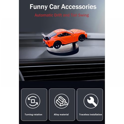 Interactive Drift Mini Car Model Ornament for Dashboard - YimiBloss