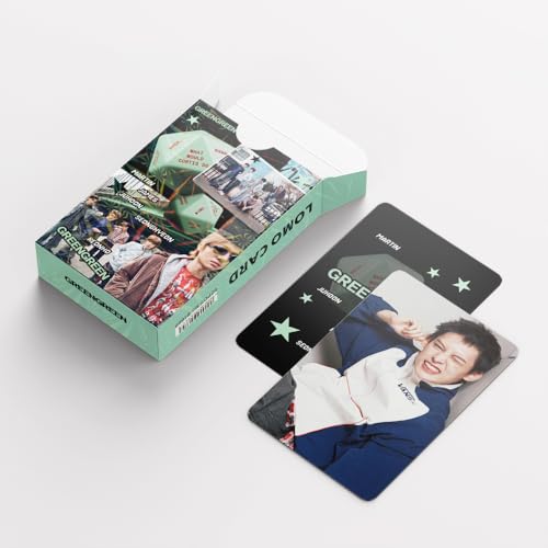 Yuto GREENGREEN Photocard Set - 92PCS Lomo Cards & Stickers (Version A)