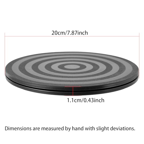 ZZRANYE 8 Inch Heavy Duty Rotating Swivel Stand, 360-Degree Lazy Susan Base