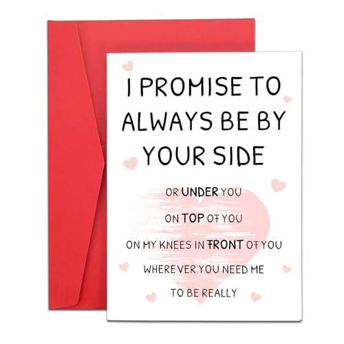Perleddom Romantic Anniversary and Valentine Greeting Card for Husband and Wife