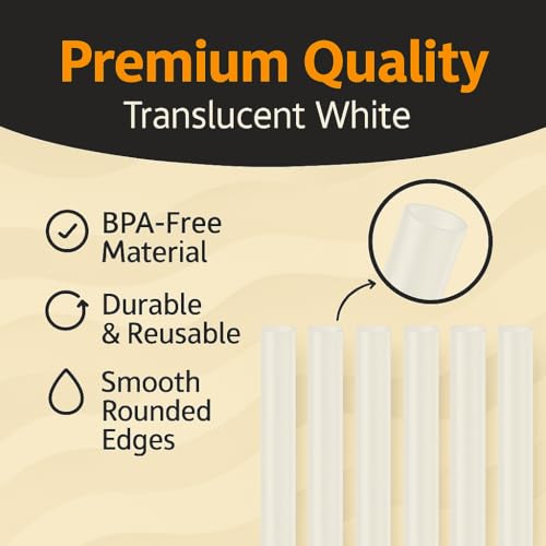 12" Replacement Straws for Stanley & Reduce Tumblers - 6-Pack
