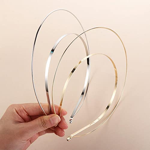 Kopida Gold Metal Halo Crown Bridal Headband Multi-Layer Goddess Hair Band