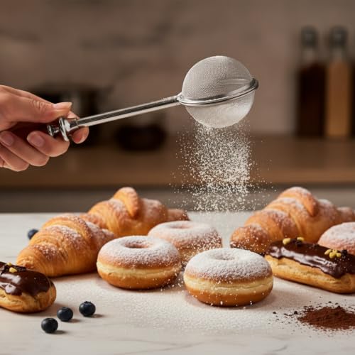 304 Stainless Steel Flour Dusting Spoon - Baking Tool for Sugar & Spices