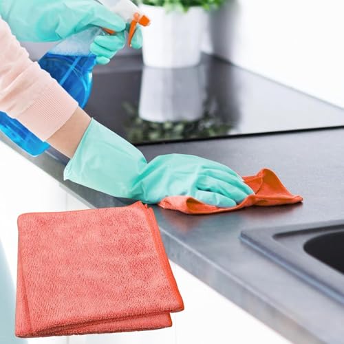 Ultra Absorbent Microfiber Cleaning Cloth 40x40 cm - 250 GSM