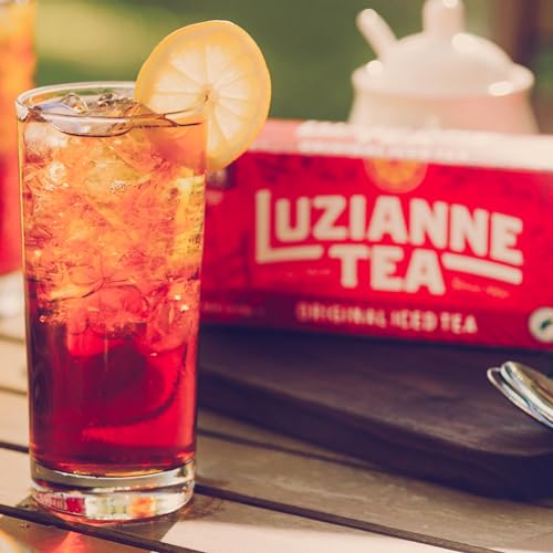 Luzianne Unsweetened Iced Tea Bags, 24 Count (Pack of 6)