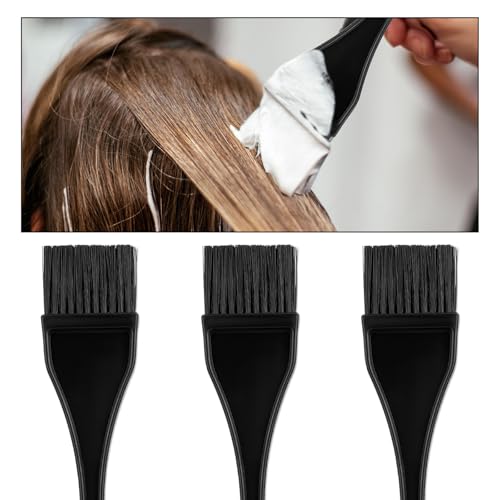 Styquenzer 3 Pcs Hair Dye Brush Set for Salon and Home Hair Coloring