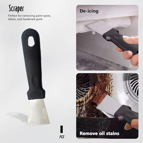 BDS-HOME 12-Piece Crevice Cleaning Brush Set for Kitchen and Bathroom