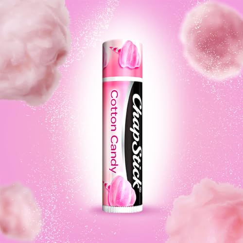 ChapStick Cotton Candy Flavored Moisturizing Lip Balm 0.15 Oz