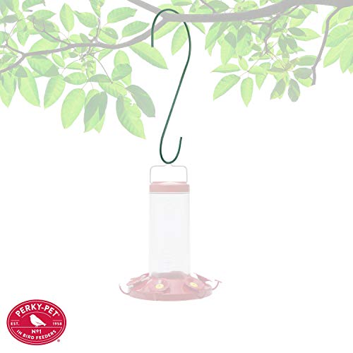 Perky-Pet 12 Inch Metal Hanging Hook for Bird Feeders & Garden Decor - Rust Resistant, 35 lb Capacity