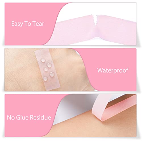TEOYALL 6 Rolls PE Lash Extension Tape Breathable Adhesive 9 Meters