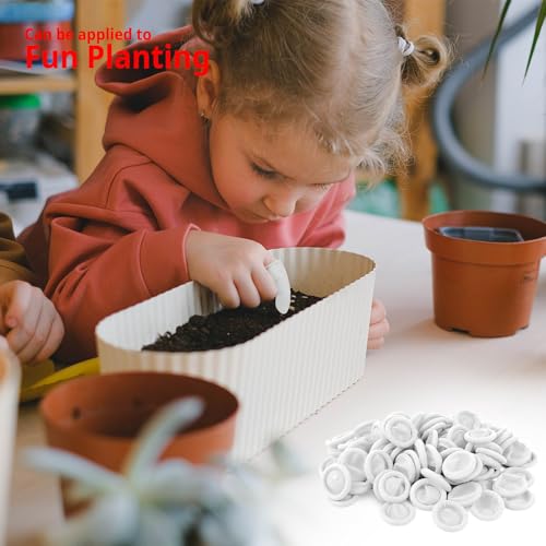 100 Pcs Disposable Finger Cots, Large Latex Finger Protectors for Clean and Dry Protection, Rubber Fingers Tips Tips for Beauty and Electronic Repair (Large White)