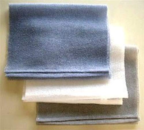 SALUX Super Hard Japanese Nylon Skin Exfoliating Bath Wash Cloth - Grey