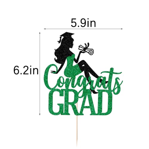 2026 Graduation Cake Topper | Congrats Grad Decoration for Parties