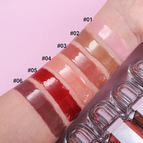 BEUKING Ginger Plumping Lip Gloss - Moisturizing Lip Stain 02