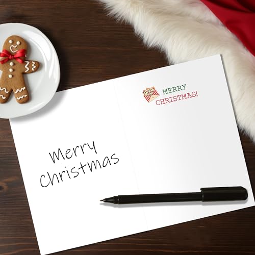Funny Christmas Card for Daughter with Red Envelope – Premium Quality